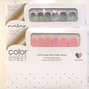 Two sets of Color Street nail strips